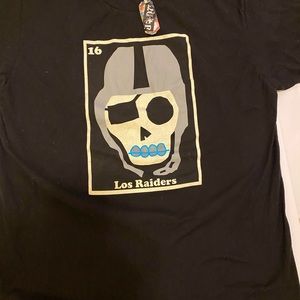Men’s t shirt. Los Raiders